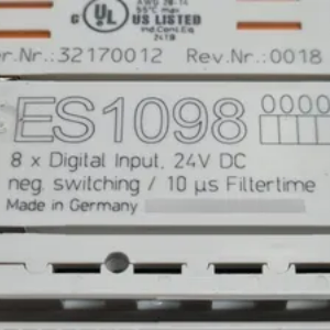 ES2008 Terminal EtherCAT, salida digital de 8 canales, 24 V CC, 0,5 A