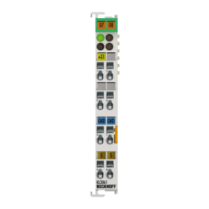 KL3061-0000 Terminal de bus, entrada analógica de 1 canal, tension, 0...10 V, 12 bits, unipolar