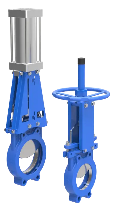 Válvula AMS de cuchillia-knife