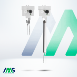 Interruptor de nivel tipo horquilla vibratoria OleumTech para líquidos en AMS