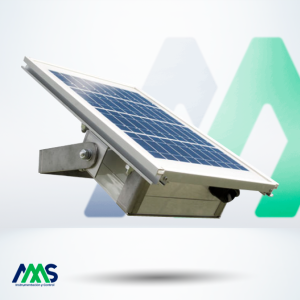 Kit de alimentación solar OleumTech SP2-10 con panel de 10 vatios y batería para AMS